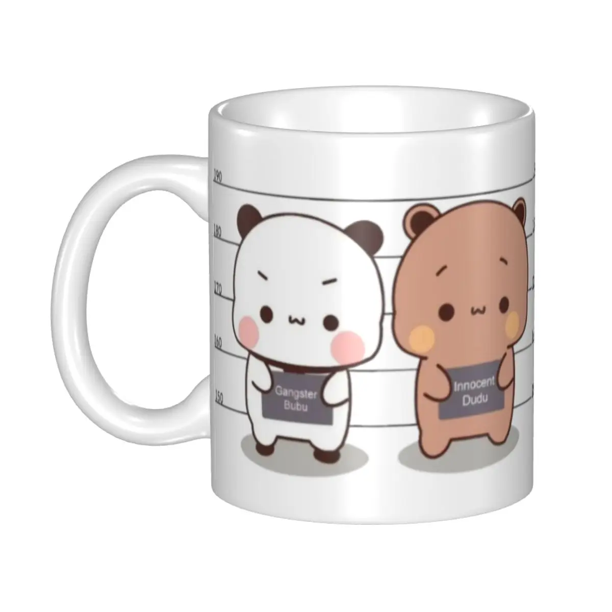 Custom Dudu Gangster Bubu Dudu Panda And Brownie Bear Couple Coffee Mug DIY Ceramic Milk Tea Cup
Custom Dudu Gangster Bubu Dudu Panda And Brownie Bear Couple Coffee Mug DIY Ceramic Milk Tea Cup