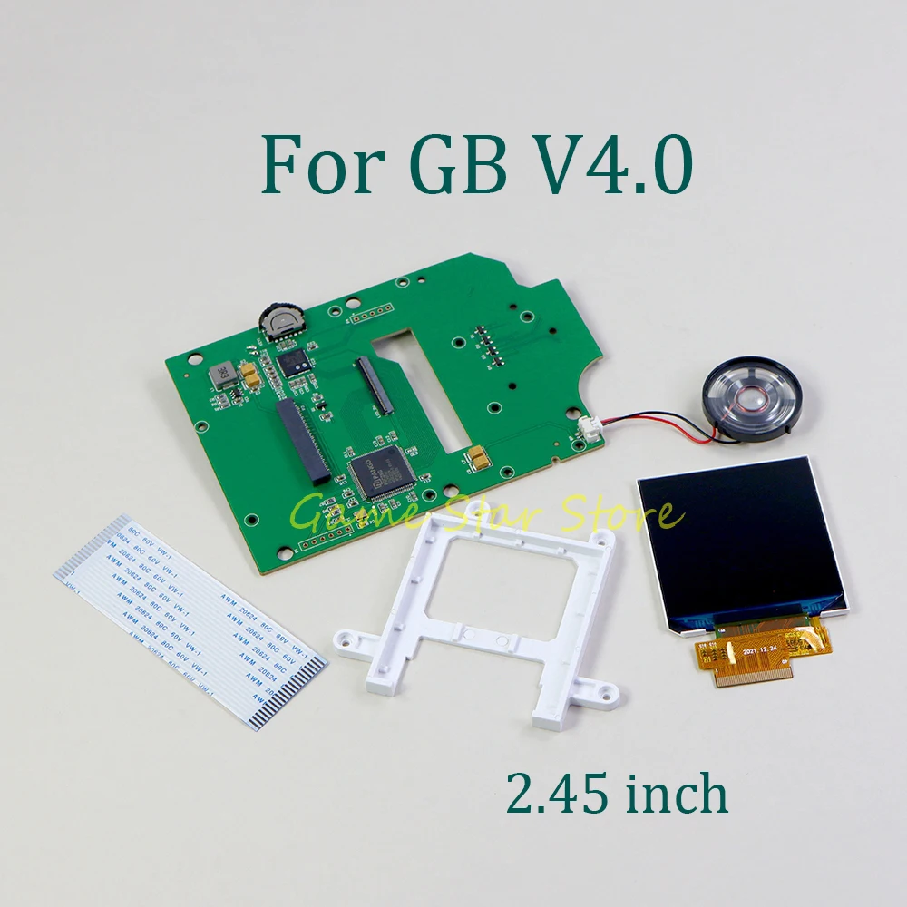 1set For GameBoy Classic GB V4.0 IPS Screen 2.45 inch LCD Backlit Brighter Highlight Display Screen Modification Kit
1set For GameBoy Classic GB V4.0 IPS Screen 2.45 inch LCD Backlit Brighter Highlight Display Screen Modification Kit