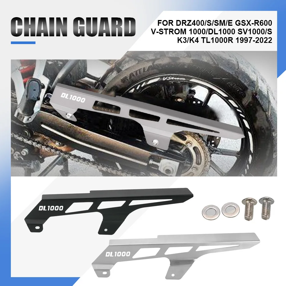 For Suzuki DRZ400/S/SM/E GSX-R600 V-Strom 1000/DL1000 SV1000/S K3/K4 TL1000R 1997-2022 Motorcycle Chain Guards Cover Protector
For Suzuki DRZ400/S/SM/E GSX-R600 V-Strom 1000/DL1000 SV1000/S K3/K4 TL1000R 1997-2022 Motorcycle Chain Guards Cover Protector
