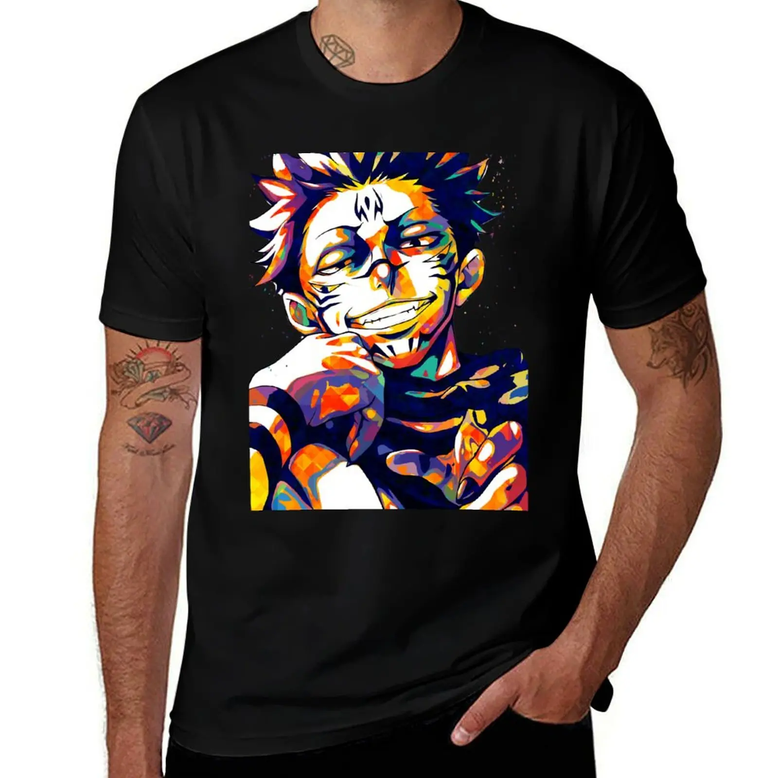 Sukuna (4) T-Shirt t shirt personalised t shirt for man man t shirt cotton high quality T-shirt
Sukuna (4) T-Shirt t shirt personalised t shirt for man man t shirt cotton high quality T-shirt