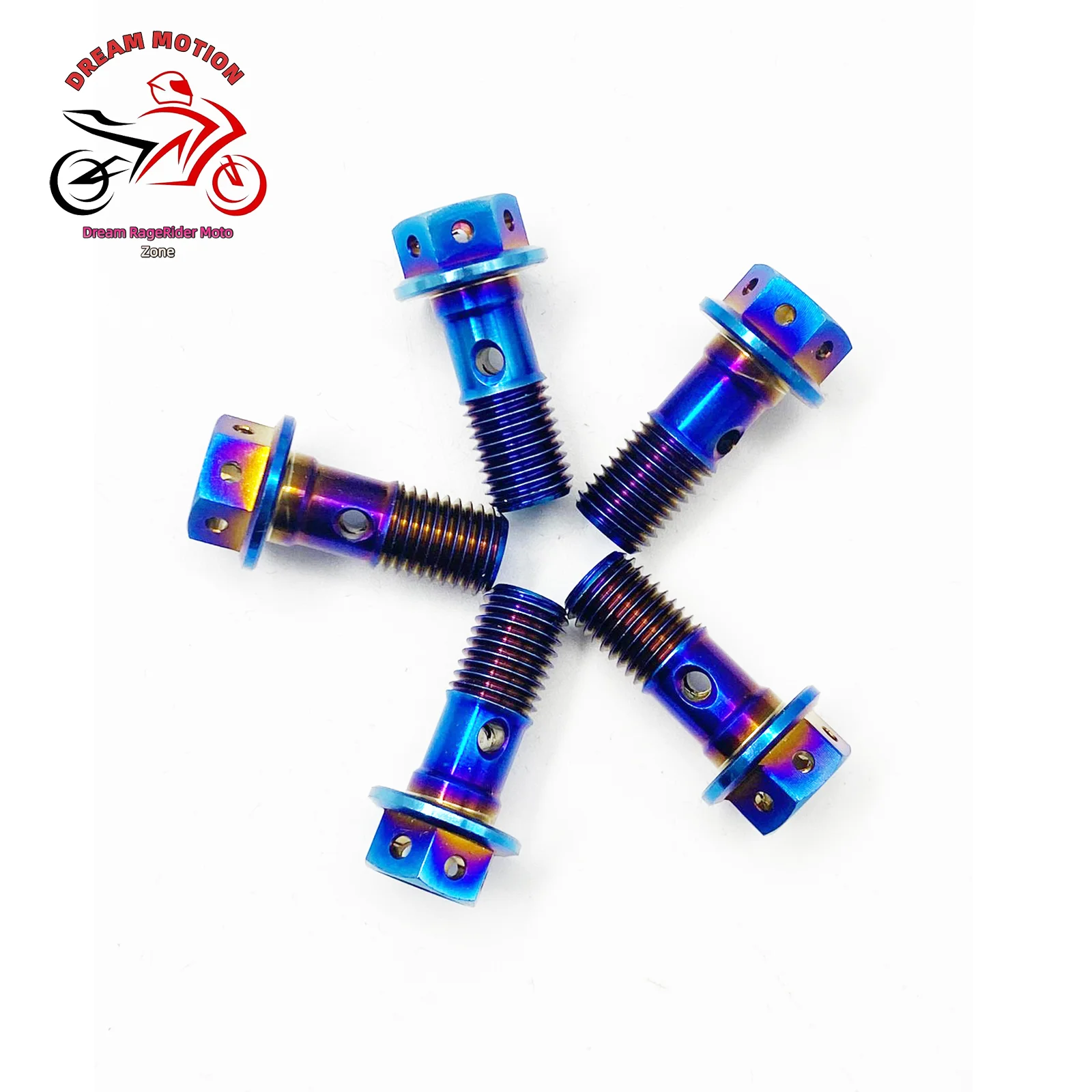 5PC Original M10*1.25 Titanium Bolt Hexagon Hollow flange head bolts for Honda CRF250R Apollo125cc SSR Suzuki KTM Pit Dirt Bike
5PC Original M10*1.25 Titanium Bolt Hexagon Hollow flange head bolts for Honda CRF250R Apollo125cc SSR Suzuki KTM Pit Dirt Bike