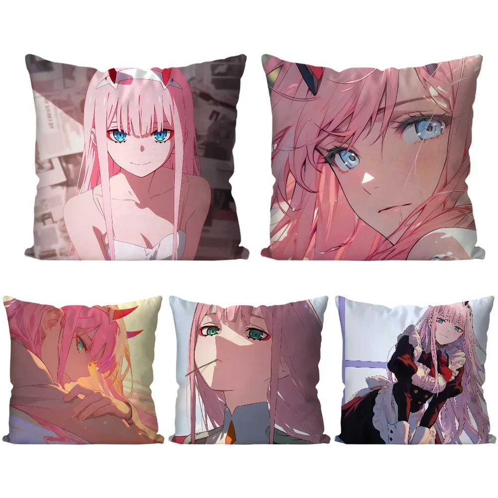 Zero Two Animation DARLING In The FRANXX Pillow Case Square Pillow Bedroom Sofa Leisure ComfortCarLivingRoomHomeDecoration 40X40
Zero Two Animation DARLING In The FRANXX Pillow Case Square Pillow Bedroom Sofa Leisure ComfortCarLivingRoomHomeDecoration 40X40