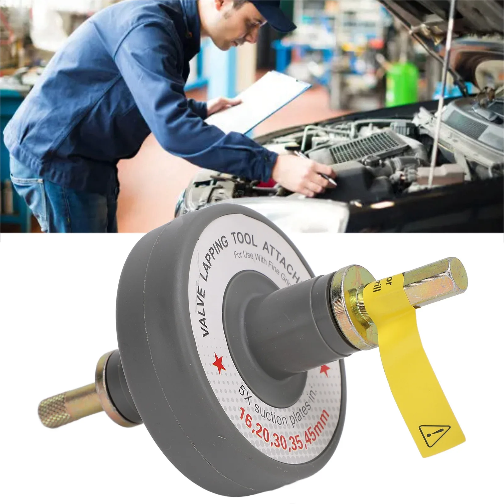 Эффективный резиновый ролик клапана двигателя, стальной хвостовик, инструмент для притирки клапана, простой в использовании для автомобиля, мотоцикла
Эффективный резиновый ролик клапана двигателя, стальной хвостовик, инструмент для притирки клапана, простой в использовании для автомобиля, мотоцикла