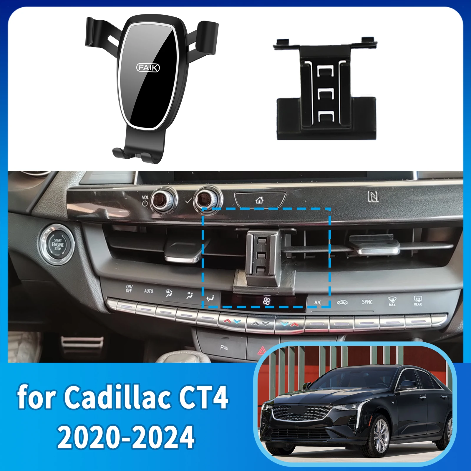 Car Mobile Phone Holder for Cadillac CT4 2020 2021 2022 2023 2024 Navigation Stand Auto GPS Bracket Accessories
Car Mobile Phone Holder for Cadillac CT4 2020 2021 2022 2023 2024 Navigation Stand Auto GPS Bracket Accessories