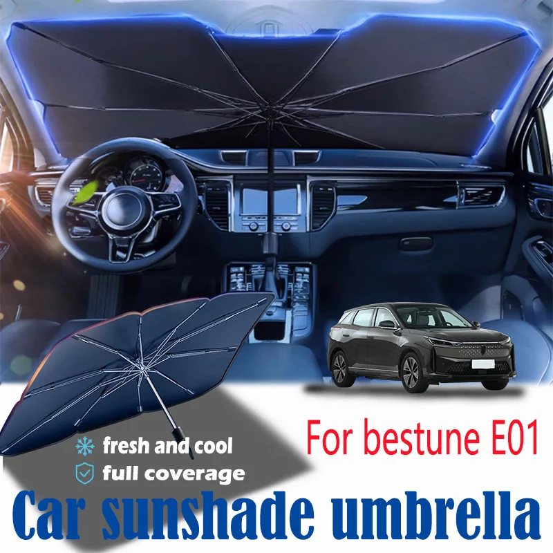 For bestune E01 front windshield panel, sun visor, summer car interior accessories, heat insulation, sun shading
For bestune E01 front windshield panel, sun visor, summer car interior accessories, heat insulation, sun shading