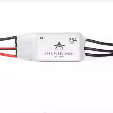 For TMOTOR 75A 2~6S 5V/5A Electronic Speed Controller ESC Suspension Fixed Wing Model Aircraft Drone Carbon Fiber Aluminum
For TMOTOR 75A 2~6S 5V/5A Electronic Speed Controller ESC Suspension Fixed Wing Model Aircraft Drone Carbon Fiber Aluminum