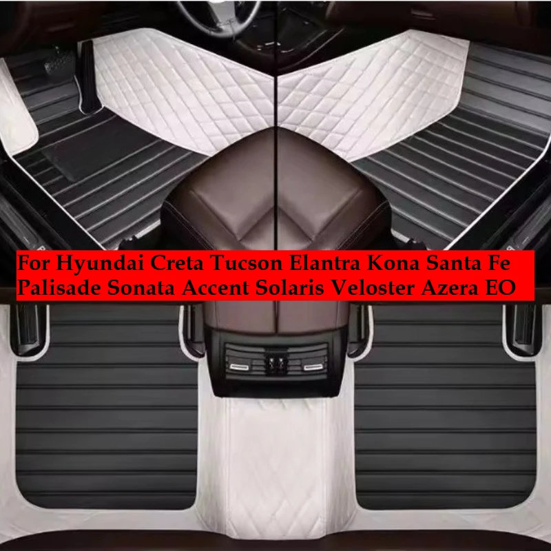 OMANE Custom Car Floor Mats For Hyundai Creta Tucson Elantra Kona Santa Fe Palisade Sonata Accent Solaris Veloster Azera EO
OMANE Custom Car Floor Mats For Hyundai Creta Tucson Elantra Kona Santa Fe Palisade Sonata Accent Solaris Veloster Azera EO