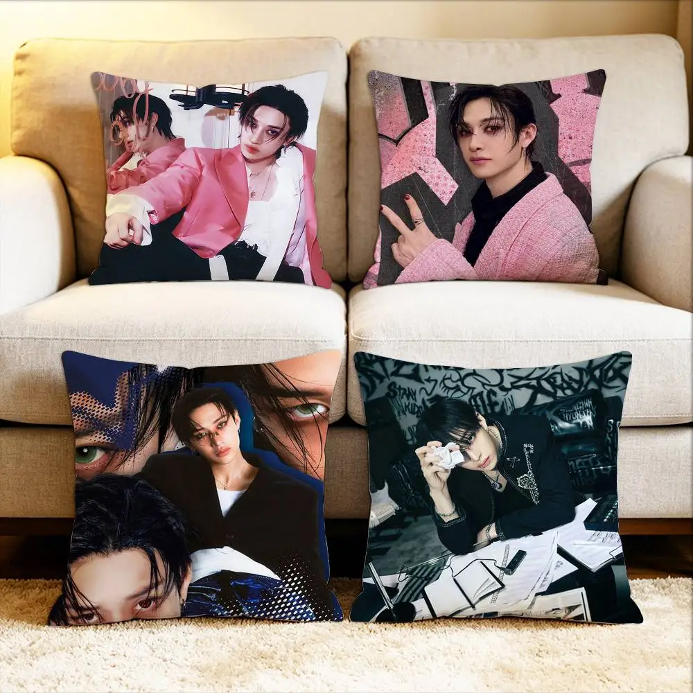 SINGER B-ang C-han Various Sizes Square Pillow Case For Car Home Bedchamber Decor
SINGER B-ang C-han Various Sizes Square Pillow Case For Car Home Bedchamber Decor