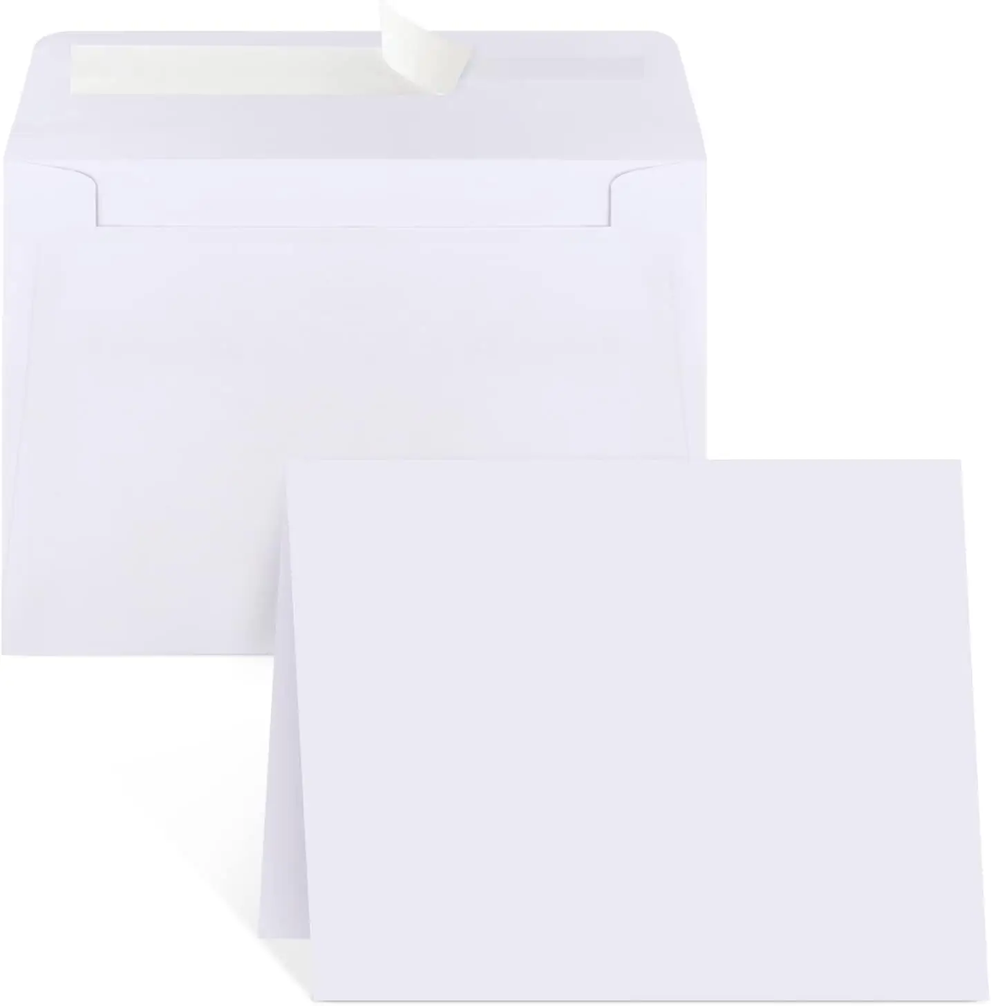 Blank Cards and Envelopes 4x6, 30 Pack White Cardstock with Peel and Seal Envelopes, for DIY Greeting Cards, Invitations
Blank Cards and Envelopes 4x6, 30 Pack White Cardstock with Peel and Seal Envelopes, for DIY Greeting Cards, Invitations
