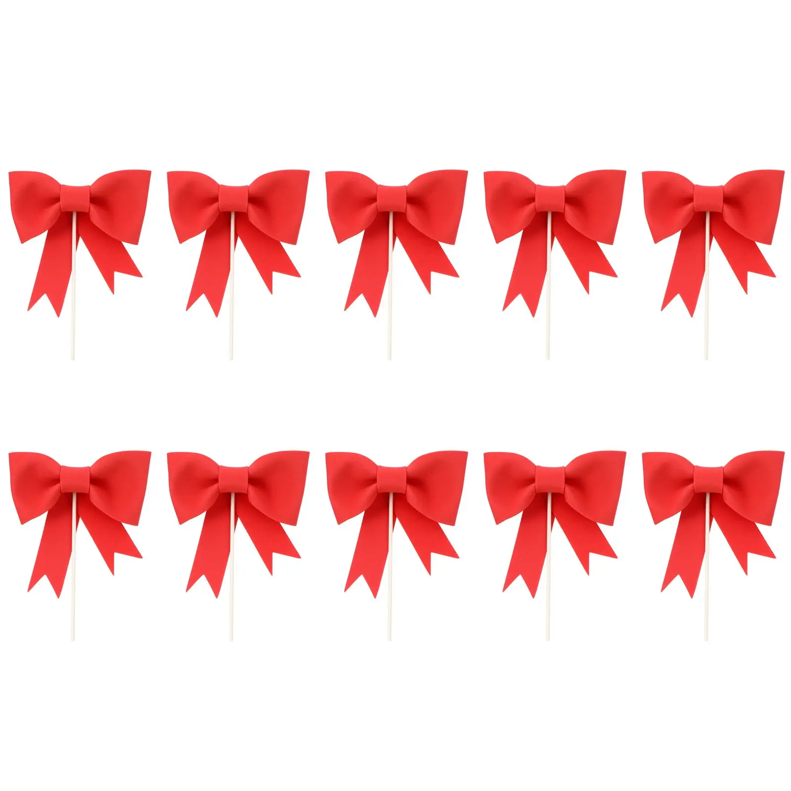 10 Pcs Bow Cake Topper Eva Material Decorative Insert Paper Cup Prop Wedding Birthday Gathering Photo
10 Pcs Bow Cake Topper Eva Material Decorative Insert Paper Cup Prop Wedding Birthday Gathering Photo