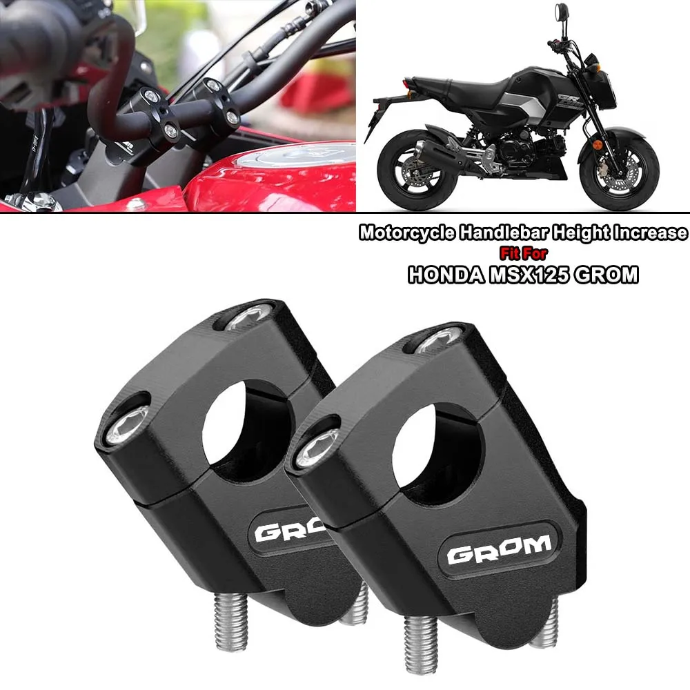 For Honda MSX125 Grom Motorcycle Handlebar Riser Bar Mount Handle Clamp Better Upright Position
For Honda MSX125 Grom Motorcycle Handlebar Riser Bar Mount Handle Clamp Better Upright Position