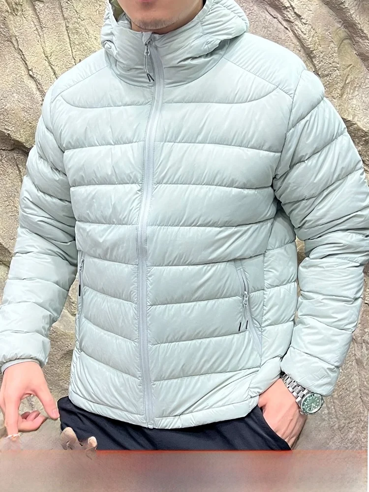 90 Du down Hooded Puffer Jaet Men's Women's Outdoor Autumn Winter Warm Thi Nylon Fabric Regular Fit Zipper Closure
90 Du down Hooded Puffer Jaet Men's Women's Outdoor Autumn Winter Warm Thi Nylon Fabric Regular Fit Zipper Closure