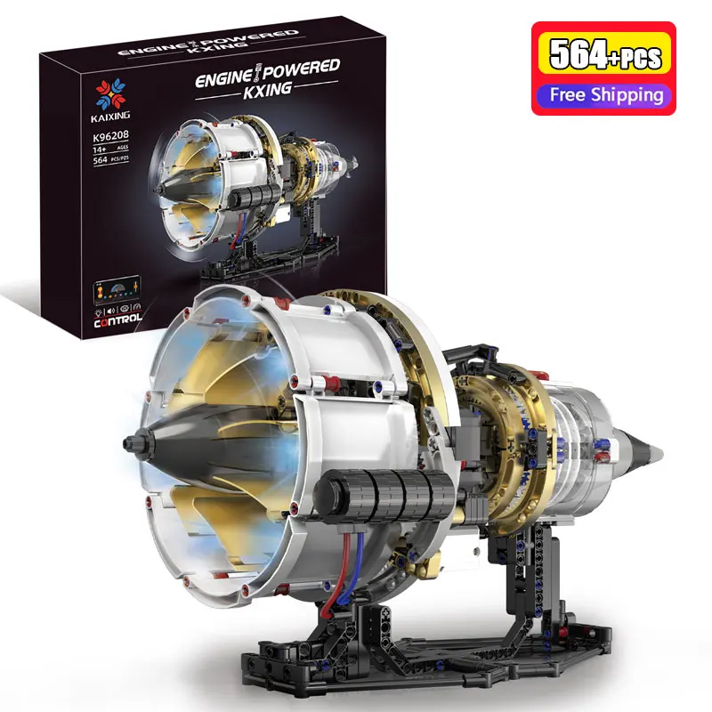 564 шт. авиационный турбовентилятор, комплект для сборки двигателя, сделай сам, имитационная модель со светодиодной подсветкой, программируемое управление через приложение, STEM, развивающая игрушка
564 шт. авиационный турбовентилятор, комплект для сборки двигателя, сделай сам, имитационная модель со светодиодной подсветкой, программируемое управление через приложение, STEM, развивающая игрушка
