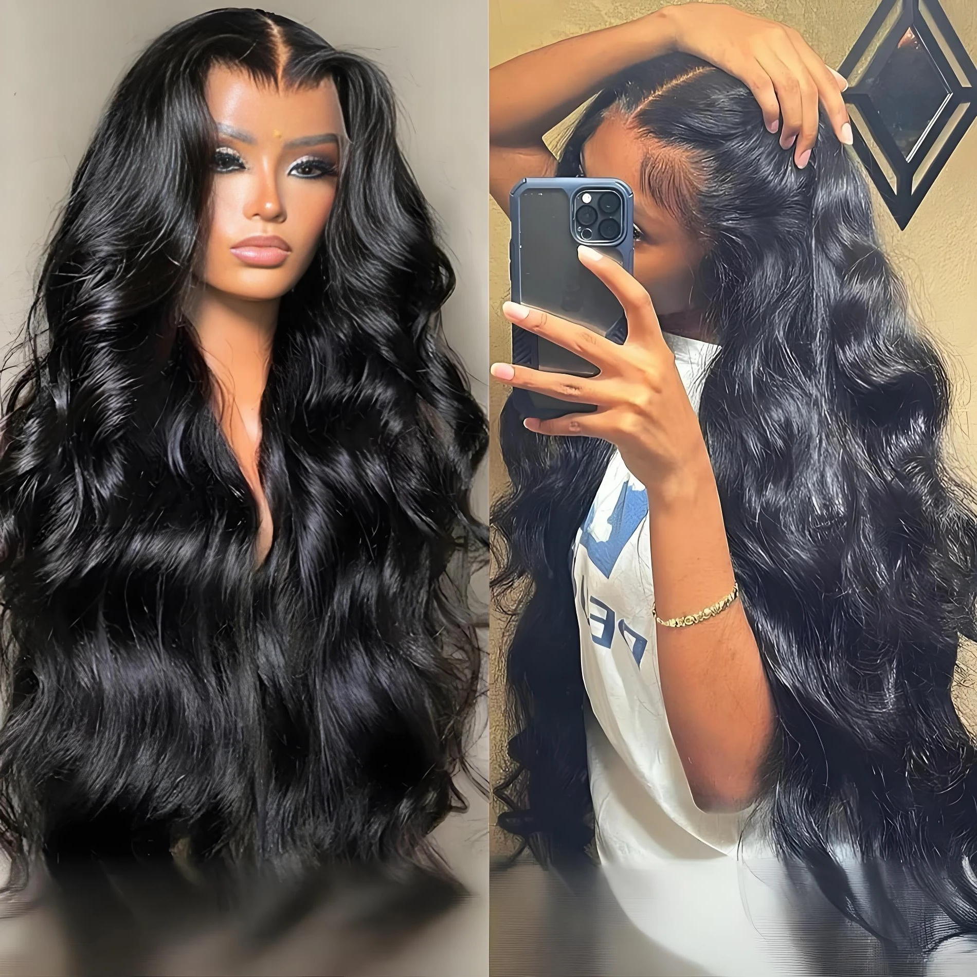 40-дюймовые объемные волны, человеческие волосы, прозрачные кружевные фронтальные парики для женщин, 13x6 Hd, объемная волна, предварительно сорванные кружевные фронтальные парики, плотность 200
40-дюймовые объемные волны, человеческие волосы, прозрачные кружевные фронтальные парики для женщин, 13x6 Hd, объемная волна, предварительно сорванные кружевные фронтальные парики, плотность 200