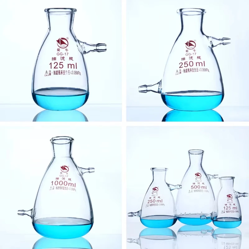 250ml Suction Flask with 80mm Buchner Funnel Heavy Wall Glass Lab Filtration Kit Chemistry Equipment
250ml Suction Flask with 80mm Buchner Funnel Heavy Wall Glass Lab Filtration Kit Chemistry Equipment