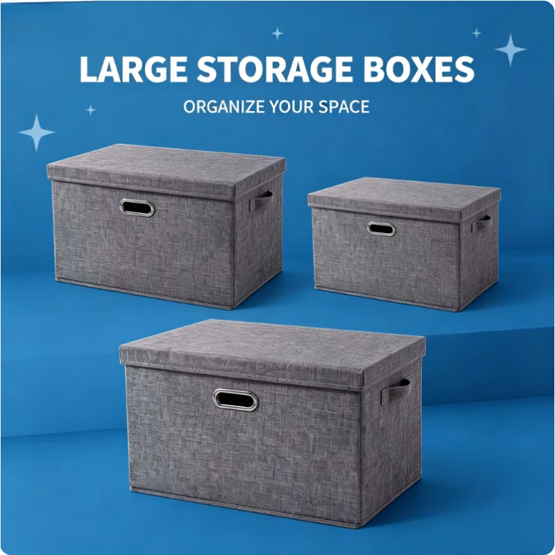 3 Pack Lidded Cube Storage Bins Foldable Non-Woven Washable Organizer for Home Closet Clothes Toys Office Nursery
3 Pack Lidded Cube Storage Bins Foldable Non-Woven Washable Organizer for Home Closet Clothes Toys Office Nursery
