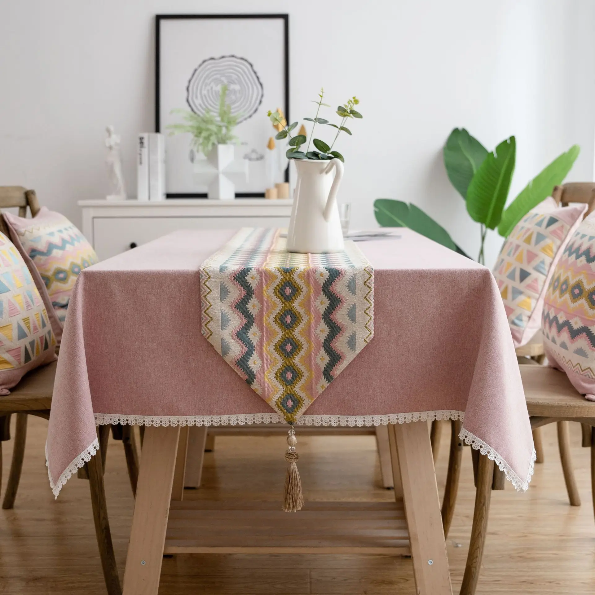 retro table runner fringe jacquard coffee table mat TV cabinet dustproof cover bed runner towel
retro table runner fringe jacquard coffee table mat TV cabinet dustproof cover bed runner towel