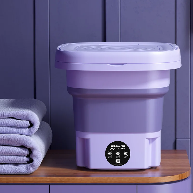 Household 8L Silicone Electric Mini Underwear Foldable Washing Machine Mini Washing Machine Portable For Traveling
Household 8L Silicone Electric Mini Underwear Foldable Washing Machine Mini Washing Machine Portable For Traveling