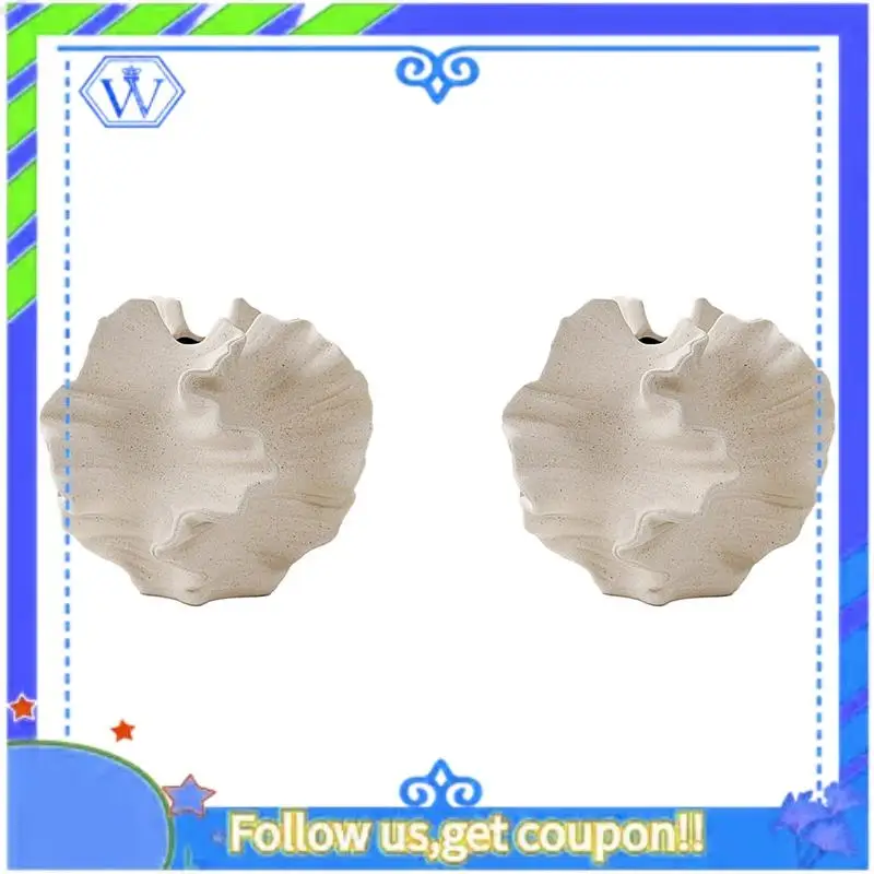 A55P-2X Coral Vase Nordic Art Container For Flower Pampas Grass Vase Living Room Tabletop Centerpieces Decor Creamy-White A
A55P-2X Coral Vase Nordic Art Container For Flower Pampas Grass Vase Living Room Tabletop Centerpieces Decor Creamy-White A