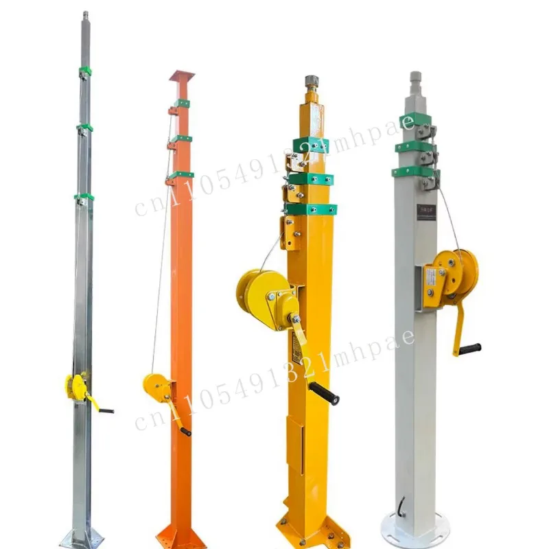 Easy to retractable mast up to 30 '- Telecom Camera Flagpole Lighthouse Antenna Push-up Mast
Easy to retractable mast up to 30 '- Telecom Camera Flagpole Lighthouse Antenna Push-up Mast