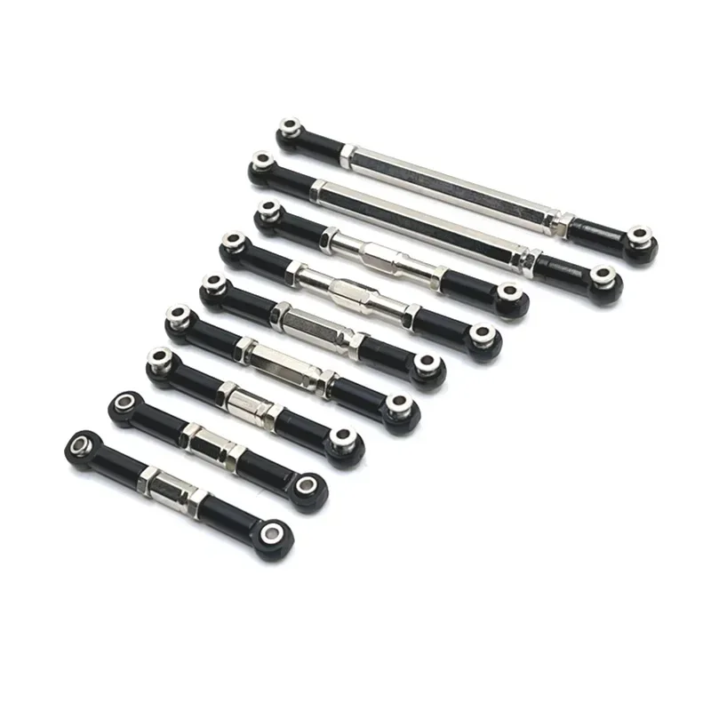 Wltoys 12429 Metal Front Rear Tie Rod Linkage Servo Link Steering Rod Set 1/12 RC Car Upgrades Parts Accessories
Wltoys 12429 Metal Front Rear Tie Rod Linkage Servo Link Steering Rod Set 1/12 RC Car Upgrades Parts Accessories