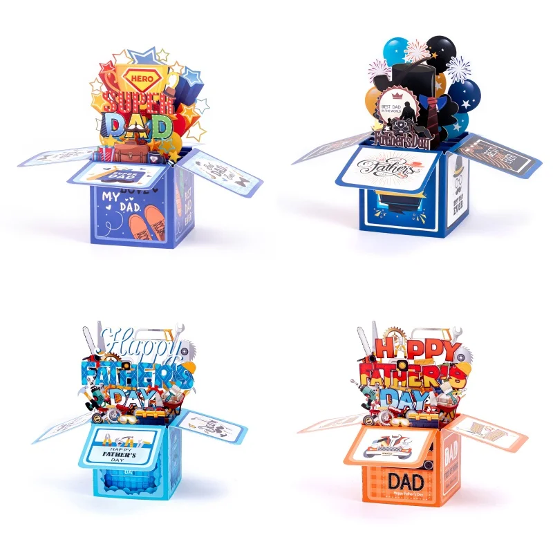 Funny 3D Pop Up Birthday Greeting Card Colorful Flower Butterfly Happy Father Day Birthday Greeting Card Party Gift Decor
Funny 3D Pop Up Birthday Greeting Card Colorful Flower Butterfly Happy Father Day Birthday Greeting Card Party Gift Decor