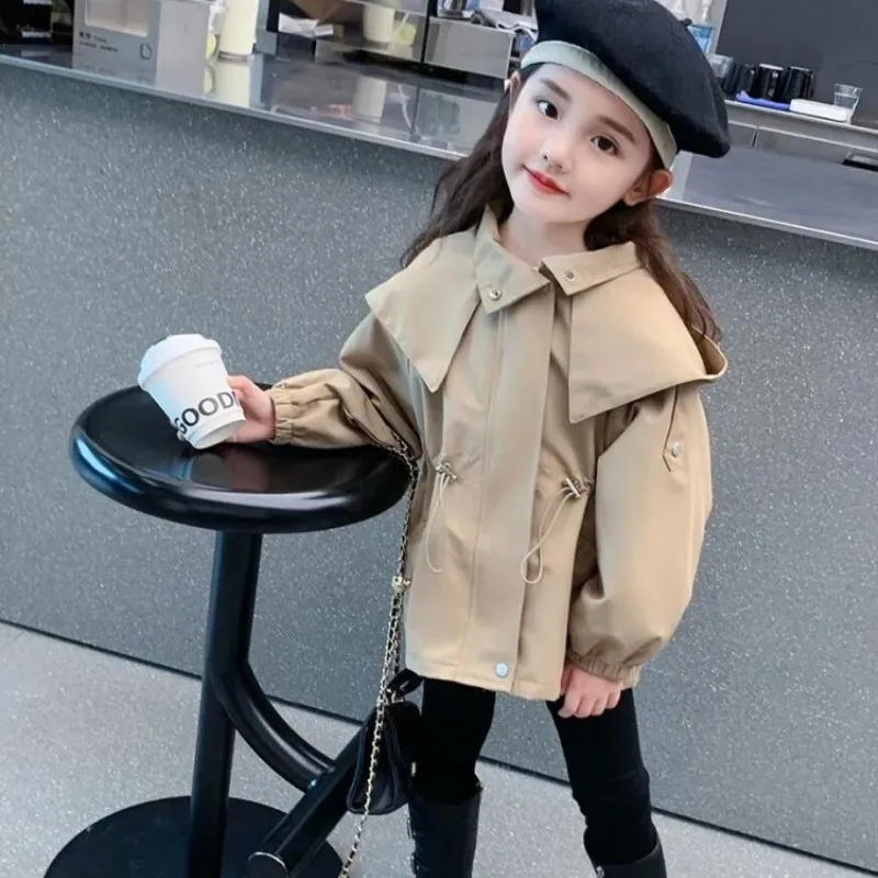 Kids Girls Cotton Teens Spring Autumn Windbreaker Coats Khaki Princess Oversize Coat Children's Outerwear Trench Clothes 1-9Y
Kids Girls Cotton Teens Spring Autumn Windbreaker Coats Khaki Princess Oversize Coat Children's Outerwear Trench Clothes 1-9Y