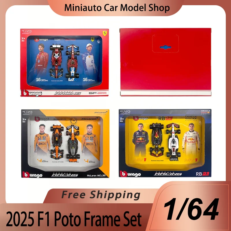 New In Stock Bburago 1:43 2025 F1 Fleet Team Set Alloy Miniature Picture Frame Decoration Diecast Model Ferrari Sf25 Custom Toys
New In Stock Bburago 1:43 2025 F1 Fleet Team Set Alloy Miniature Picture Frame Decoration Diecast Model Ferrari Sf25 Custom Toys