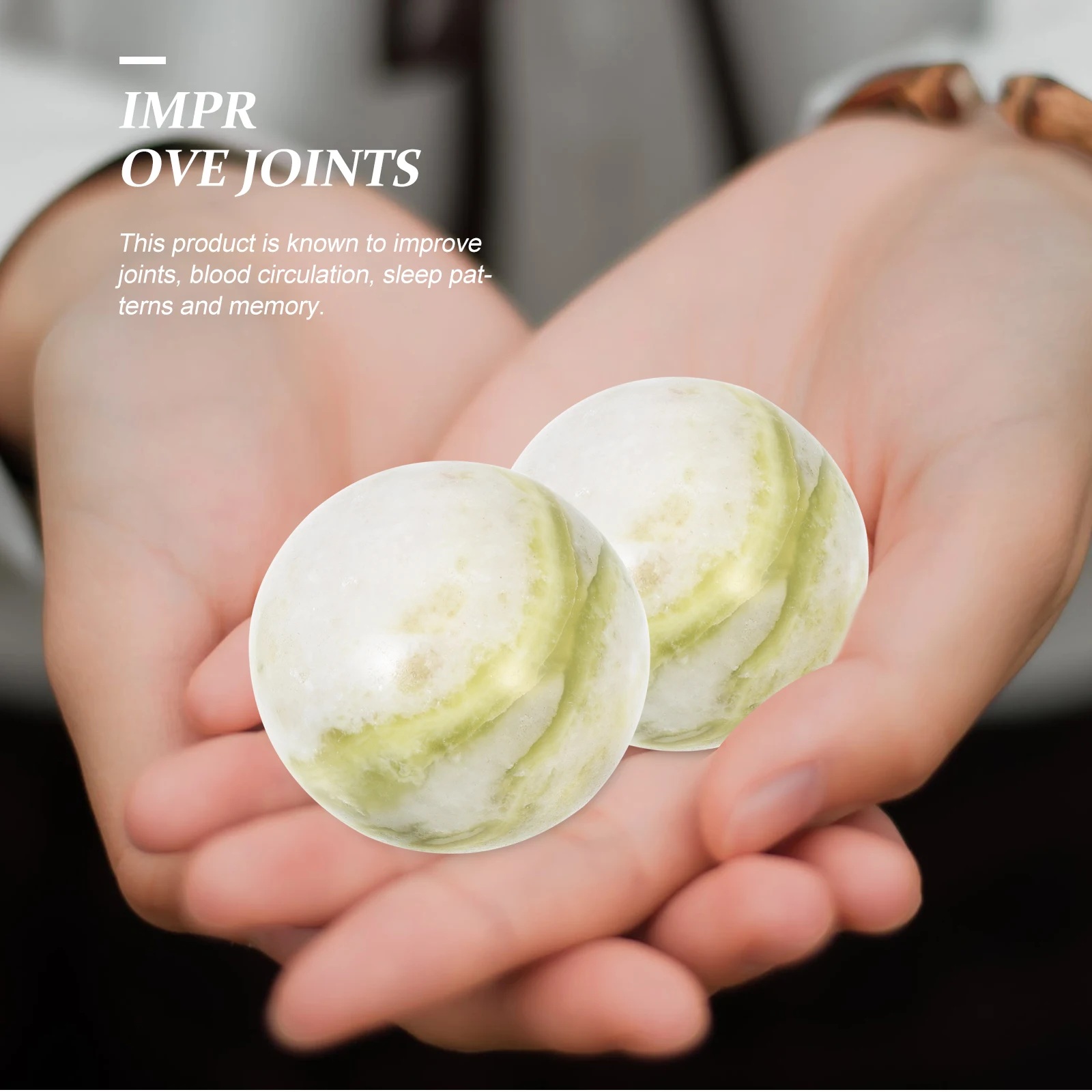1 set Massage Fitness Balls Stone Elderly Chinese Exercise Health Relief Therapy Joint Circulation Memory Killing Spa
1 set Massage Fitness Balls Stone Elderly Chinese Exercise Health Relief Therapy Joint Circulation Memory Killing Spa