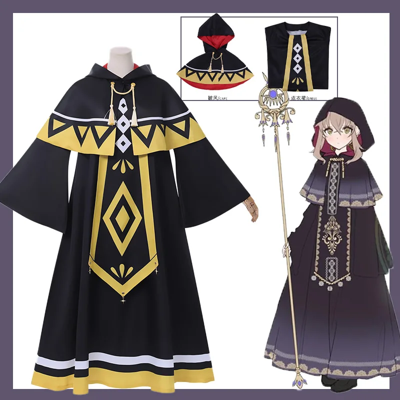 The Secret of Silent Witch Monica Everett Cosplay Costume - Anime Nun Dress Gothic Lolita Style for Conventions/Halloween
The Secret of Silent Witch Monica Everett Cosplay Costume - Anime Nun Dress Gothic Lolita Style for Conventions/Halloween