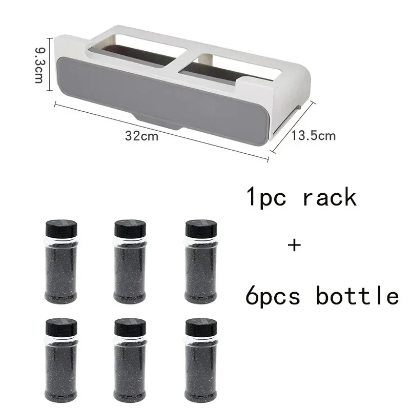 Kitchen Seasoning Bottle Storage Rack Spice Rack Self-adhesive Wall-mounted Under-Shelf Spice Organizer Kitchen Storage Rack
Kitchen Seasoning Bottle Storage Rack Spice Rack Self-adhesive Wall-mounted Under-Shelf Spice Organizer Kitchen Storage Rack