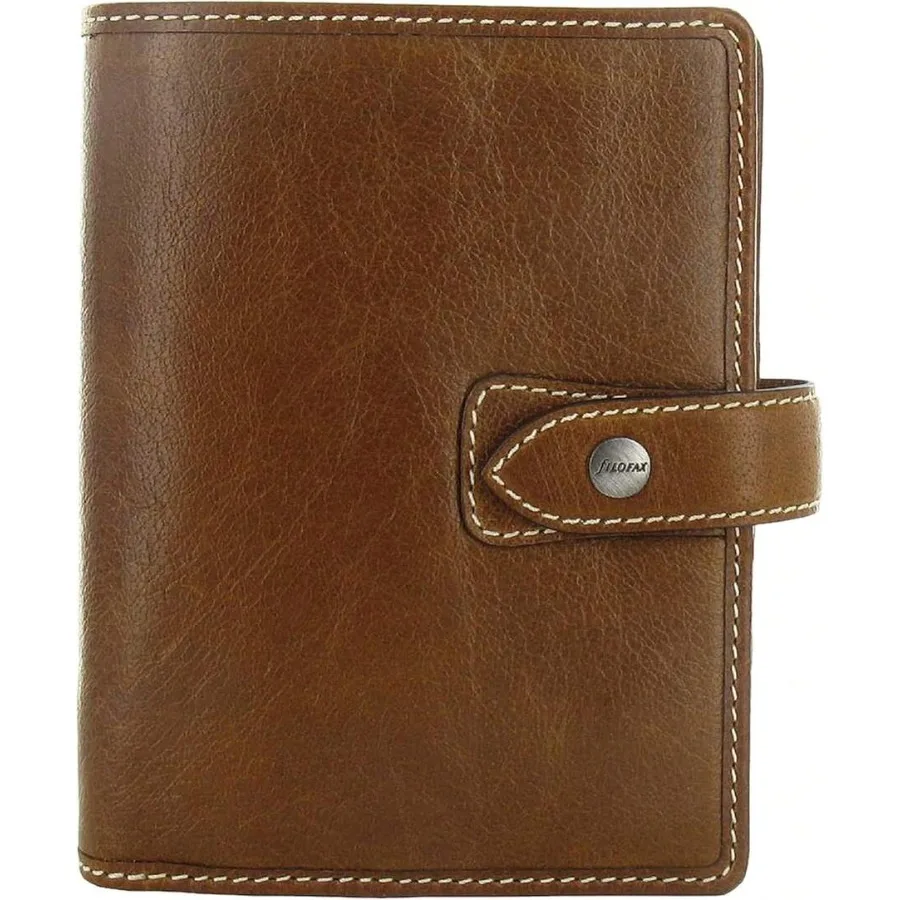 Filofax Malden Organizer, Pocket Size, Ochre - Tactile, Full-Grain Buffalo Leather, Six Rings, Cotton Cream Week-To-View Insert
Filofax Malden Organizer, Pocket Size, Ochre - Tactile, Full-Grain Buffalo Leather, Six Rings, Cotton Cream Week-To-View Insert