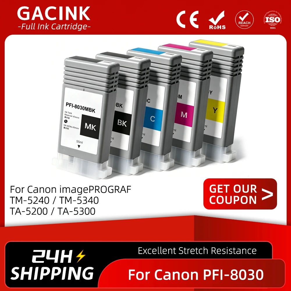 For Canon PFI-8030 Full Ink Cartridge With Pigment Ink For Canon imagePROGRAF TA-5200 TA-5300 TM-5240 TM-5340 Plotter Ink Tank
For Canon PFI-8030 Full Ink Cartridge With Pigment Ink For Canon imagePROGRAF TA-5200 TA-5300 TM-5240 TM-5340 Plotter Ink Tank