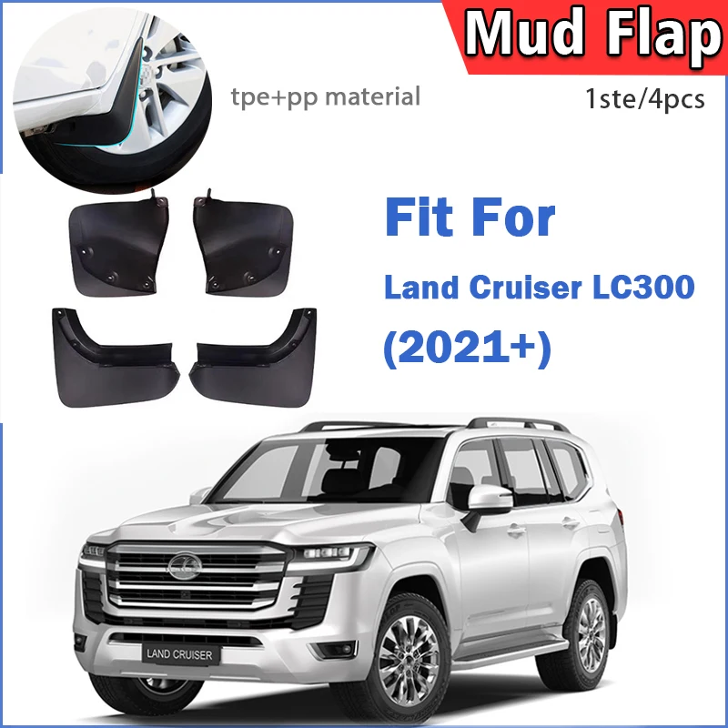 2021 2022 2023 2024 2025 для Land Cruiser LC300 LC брызговики брызговики на крыло автомобильные аксессуары 4 шт. 
2021 2022 2023 2024 2025 для Land Cruiser LC300 LC брызговики брызговики на крыло автомобильные аксессуары 4 шт.
