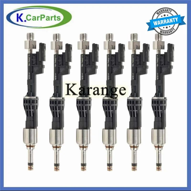 6pcs 13647568607 0261500063 Fuel Injector Fits for BMW X3 X5 X6 135i 335i 335xi 535i 535iX 3.0L F10 F11 F20 F21 F22 F30 F31
6pcs 13647568607 0261500063 Fuel Injector Fits for BMW X3 X5 X6 135i 335i 335xi 535i 535iX 3.0L F10 F11 F20 F21 F22 F30 F31