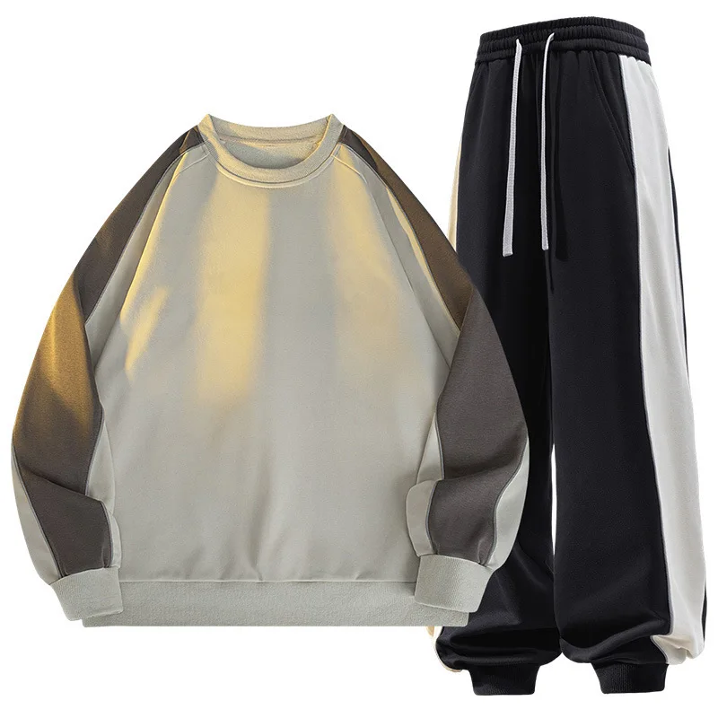 New Autumn Men's Sportswear Set Trendy Hoodie Cuffed Sports Suit Suitable for Two Openings Tonight Shipping Casual Polyester
New Autumn Men's Sportswear Set Trendy Hoodie Cuffed Sports Suit Suitable for Two Openings Tonight Shipping Casual Polyester