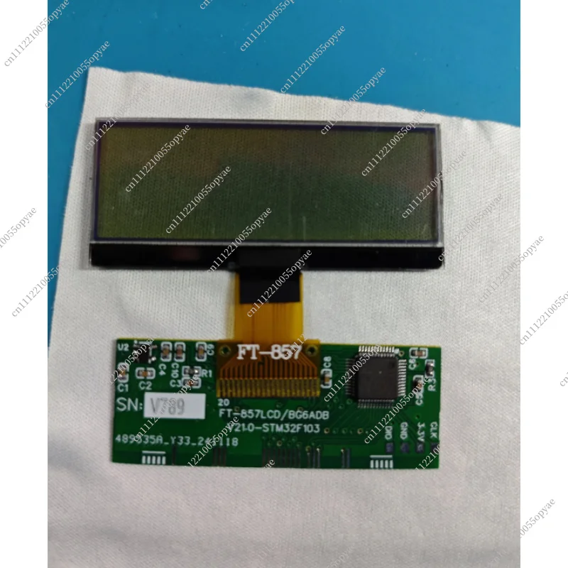 LCD Display Replacement for YAESU FT 857 FT 857D Transceiver Custom Molded Full Screen Radio Part
LCD Display Replacement for YAESU FT 857 FT 857D Transceiver Custom Molded Full Screen Radio Part