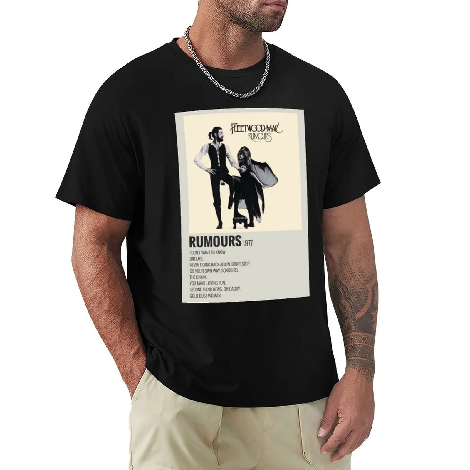 rumours album T-Shirt blue archive oversized graphic tee Blouse summer top funny t shirts men
rumours album T-Shirt blue archive oversized graphic tee Blouse summer top funny t shirts men