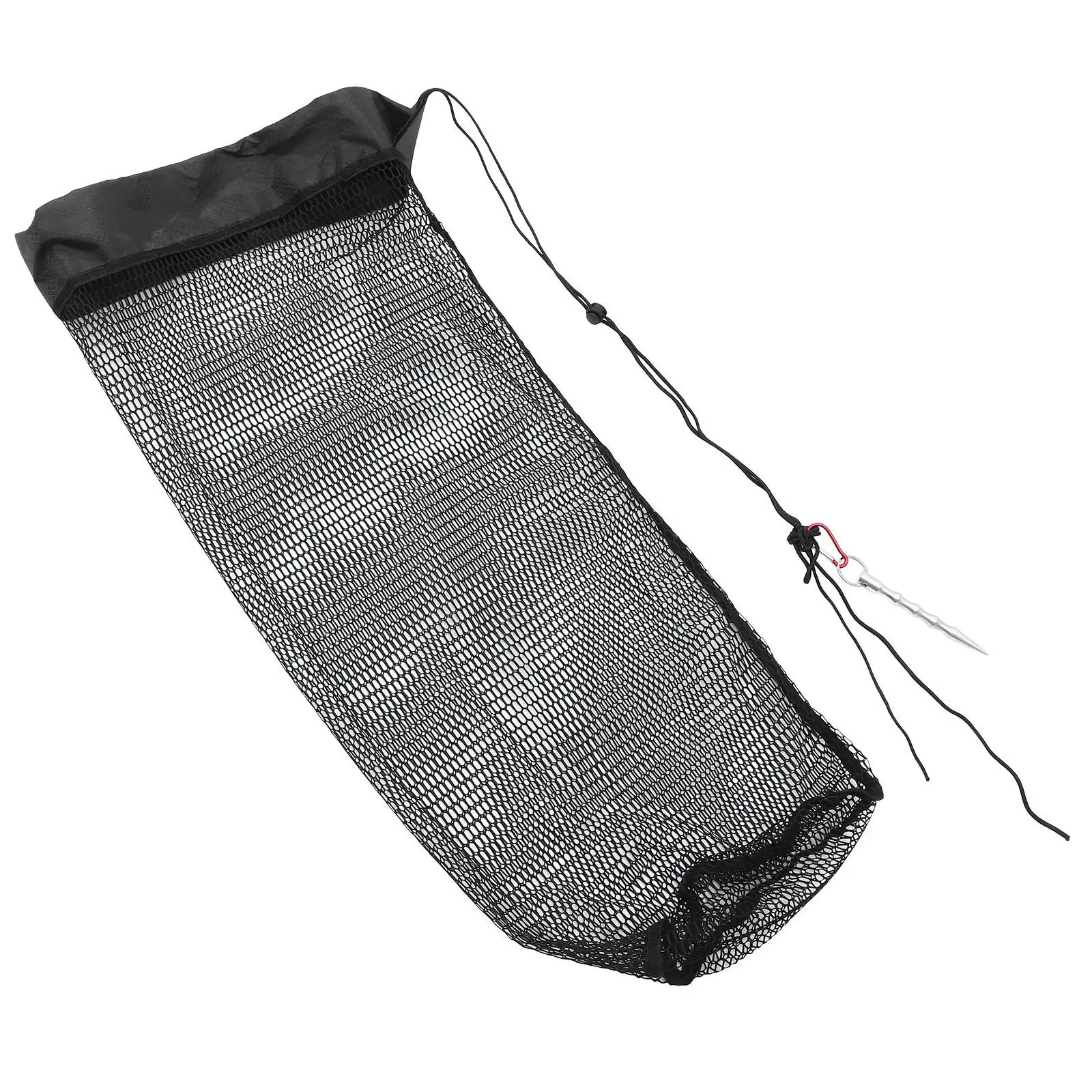 Fishing Net 40cm Wide 80cm Long Black Mouth Mesh Durable Portable Ground Nail Fish Catching Crab Lobster Shrimp Trap Storage 
Fishing Net 40cm Wide 80cm Long Black Mouth Mesh Durable Portable Ground Nail Fish Catching Crab Lobster Shrimp Trap Storage