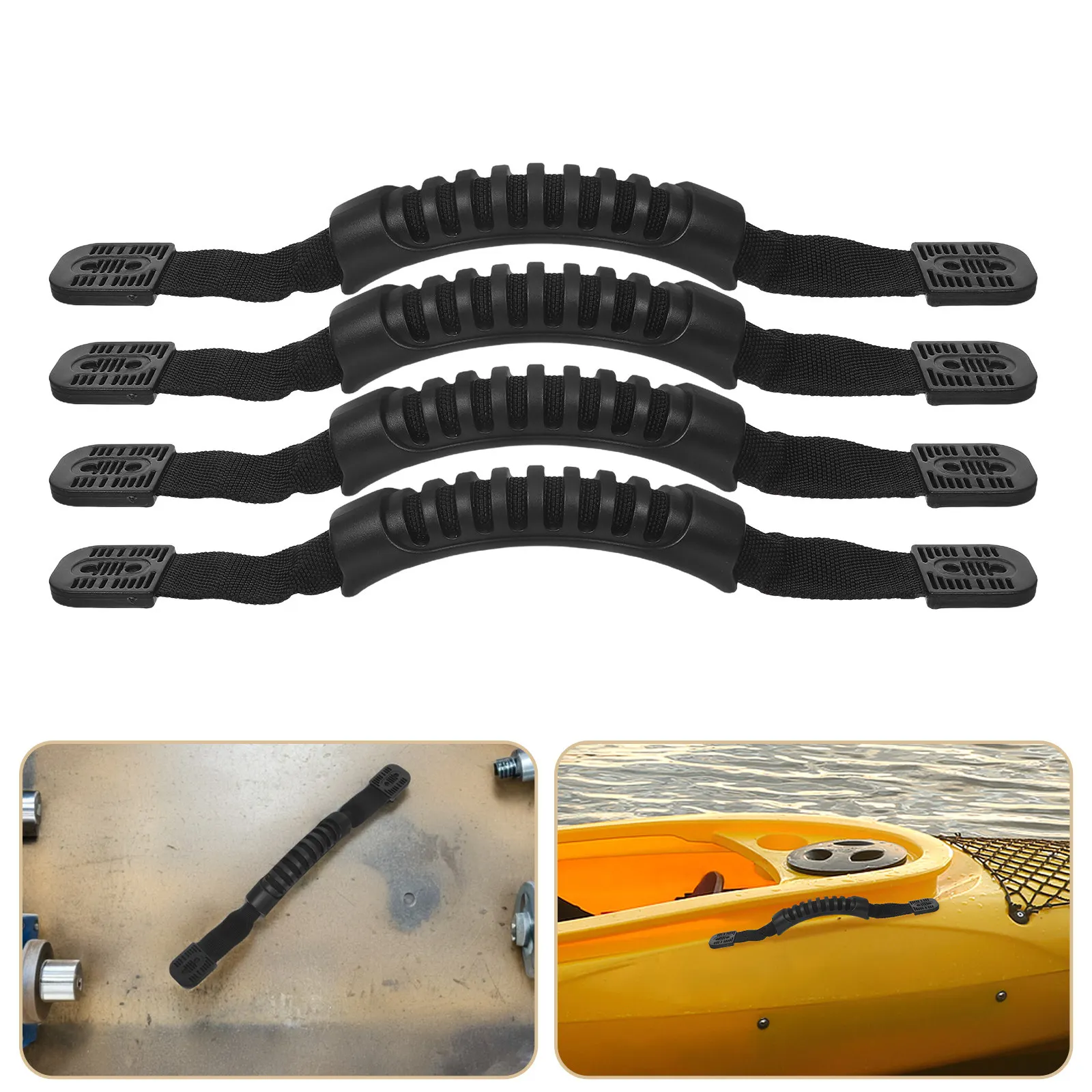4Pcs Kayak Side Mount Handles Heavy Duty Rubber Carry Grip for Canoe Boat Transport Universal Fit Ergonomic Suitcase Style
4Pcs Kayak Side Mount Handles Heavy Duty Rubber Carry Grip for Canoe Boat Transport Universal Fit Ergonomic Suitcase Style