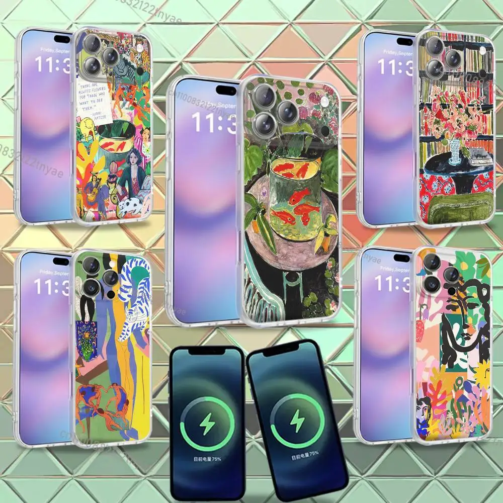 Henri M-Matisse Art Painting For iPhone 17,12,11,14,13,15,16,Plus,Air,Pro,Max,E,Mini for Magsafe Magnetic Frosted Phone Case
Henri M-Matisse Art Painting For iPhone 17,12,11,14,13,15,16,Plus,Air,Pro,Max,E,Mini for Magsafe Magnetic Frosted Phone Case