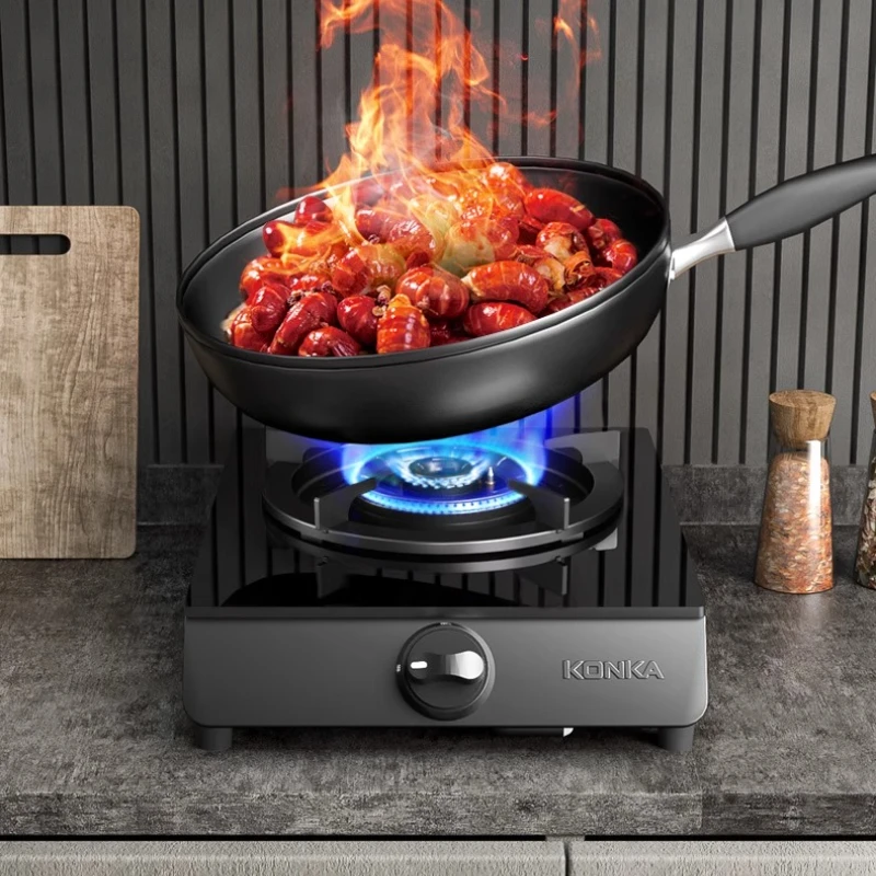 Gas Stove Single Burner, 5.2kW High Power LPG/Natural Gas Cooker, Tempered Glass Panel, Efficient Combustion, 4-Layer Safety
Gas Stove Single Burner, 5.2kW High Power LPG/Natural Gas Cooker, Tempered Glass Panel, Efficient Combustion, 4-Layer Safety