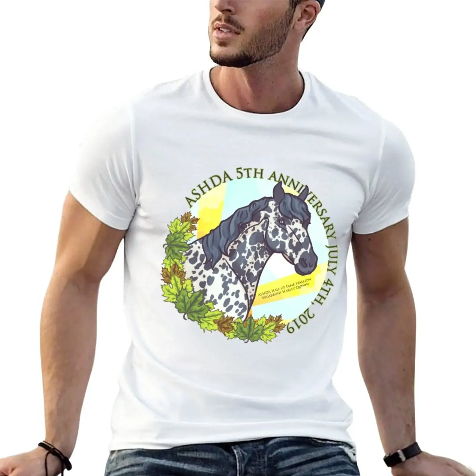 New ASHDA 5th year Anniversary Logo T-Shirt Anime t-shirt boys animal print shirt workout shirts for men
New ASHDA 5th year Anniversary Logo T-Shirt Anime t-shirt boys animal print shirt workout shirts for men