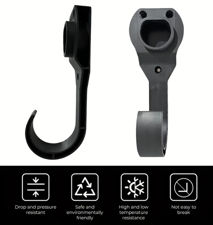 Wall Mounted EV Charger J Hook For Electric Vehicle Charging Cable Holder Organizer For Type 2 Plug Universal Gun Head Socket
Wall Mounted EV Charger J Hook For Electric Vehicle Charging Cable Holder Organizer For Type 2 Plug Universal Gun Head Socket