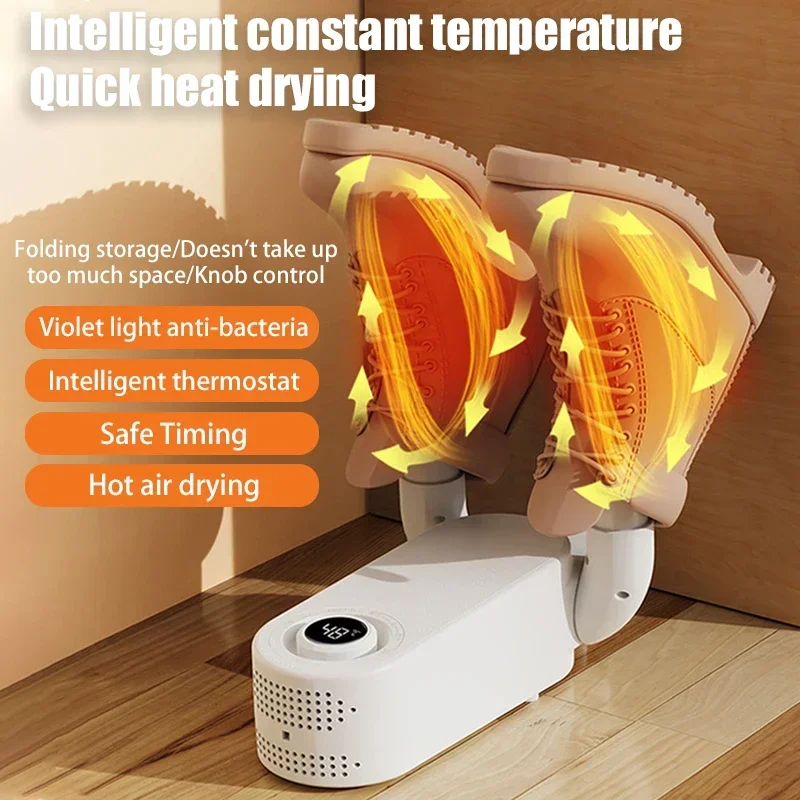 Складная сушилка для обуви, грелка для ботинок, быстросохнущая стерилизация, дезодорация, портативная бытовая дорожная сушилка для спортивной обуви, нагреватель
Складная сушилка для обуви, грелка для ботинок, быстросохнущая стерилизация, дезодорация, портативная бытовая дорожная сушилка для спортивной обуви, нагреватель