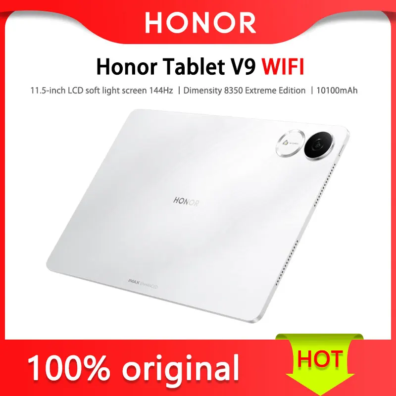 Honor Tablet V9 WIFI 11,5-дюймовый ЖК-экран с мягкой подсветкой, размер 144 Гц, 8350 Extreme Edition, 10100 мАч, ультратонкий, длительный срок службы батареи
Honor Tablet V9 WIFI 11,5-дюймовый ЖК-экран с мягкой подсветкой, размер 144 Гц, 8350 Extreme Edition, 10100 мАч, ультратонкий, длительный срок службы батареи