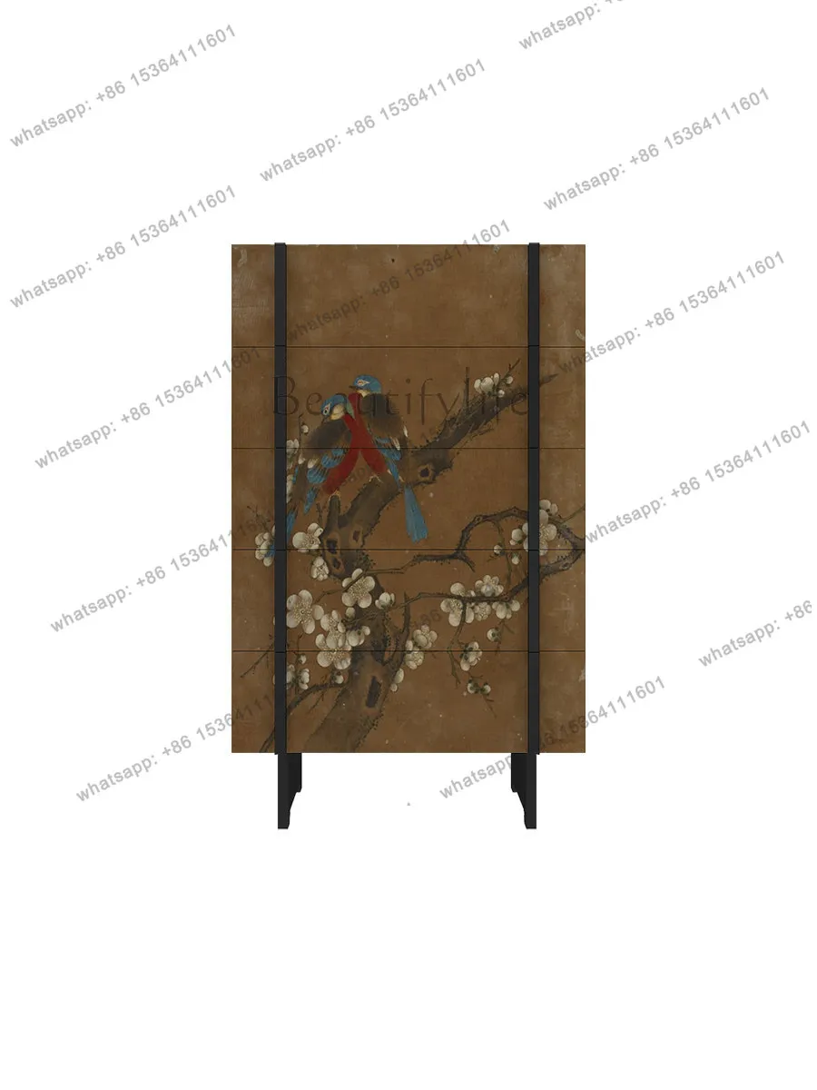 Medieval new Chinese-style solid wood complete chest of drawers, living room, bedroom against the wall, drawer, locker
Medieval new Chinese-style solid wood complete chest of drawers, living room, bedroom against the wall, drawer, locker