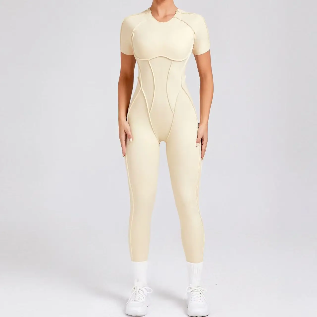 One-Piece Yoga Set Shorts Jumtsuit Women Solid Gym Clothes Fitness Bra Long Sleeve Jacket Leggings Shockproof Sports Suit
One-Piece Yoga Set Shorts Jumtsuit Women Solid Gym Clothes Fitness Bra Long Sleeve Jacket Leggings Shockproof Sports Suit
