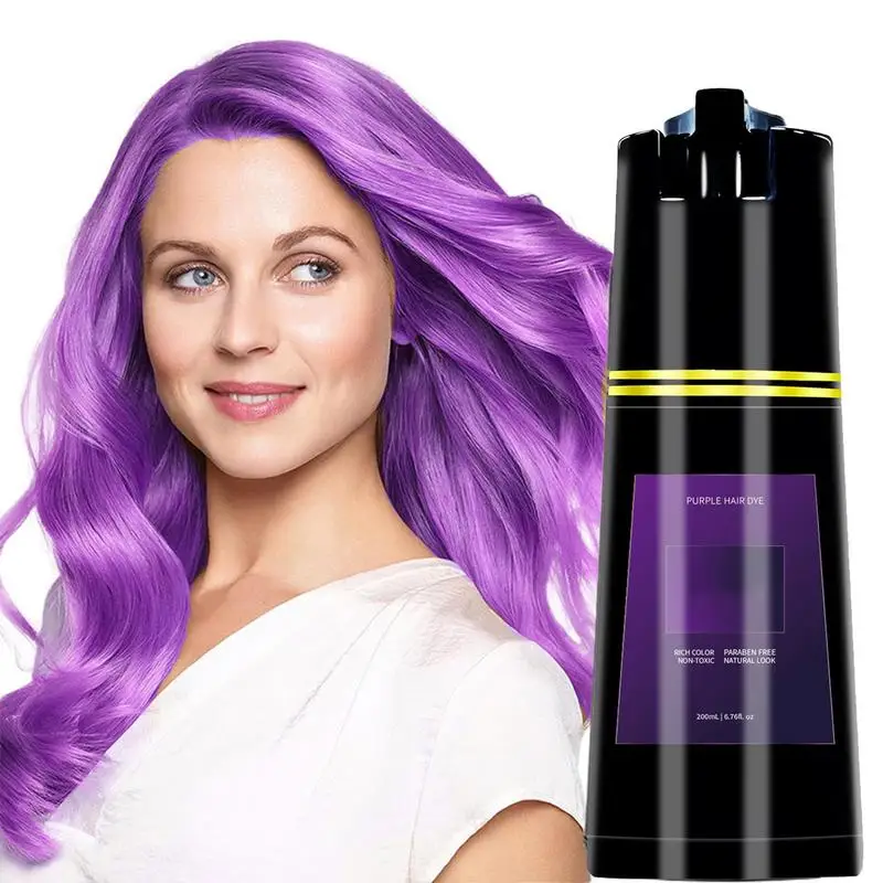 Hair Dye Shampoo 200ml Natural Hair Coloring Shampoo Quick coloring Long Lasting Hair Care Deep Cleansing Instant dyeing shampoo
Hair Dye Shampoo 200ml Natural Hair Coloring Shampoo Quick coloring Long Lasting Hair Care Deep Cleansing Instant dyeing shampoo