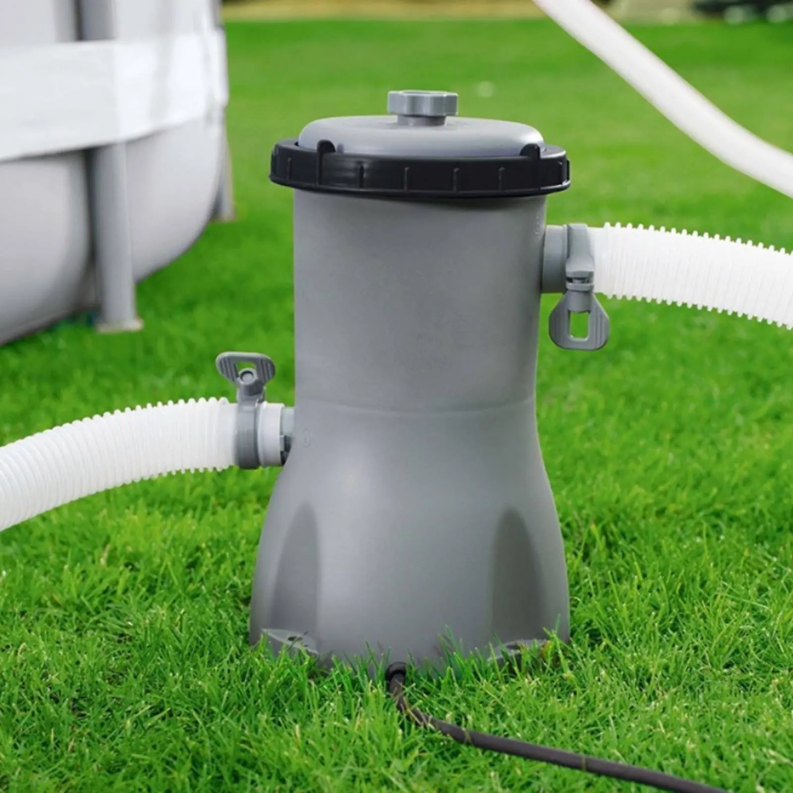 Elevated Ground Pool Pump High Filtration Strength Swimming Pool Filter Pump Filter Balls Easy to Clean
Elevated Ground Pool Pump High Filtration Strength Swimming Pool Filter Pump Filter Balls Easy to Clean